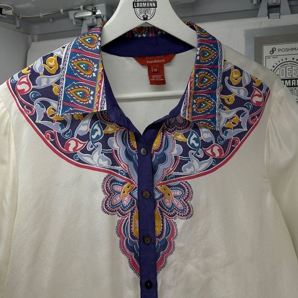 SUNDANCE SILK TOP LONG SLEEVE - Picture 6 of 16